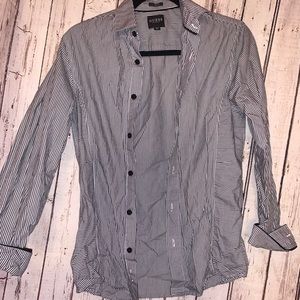 Guess button up top